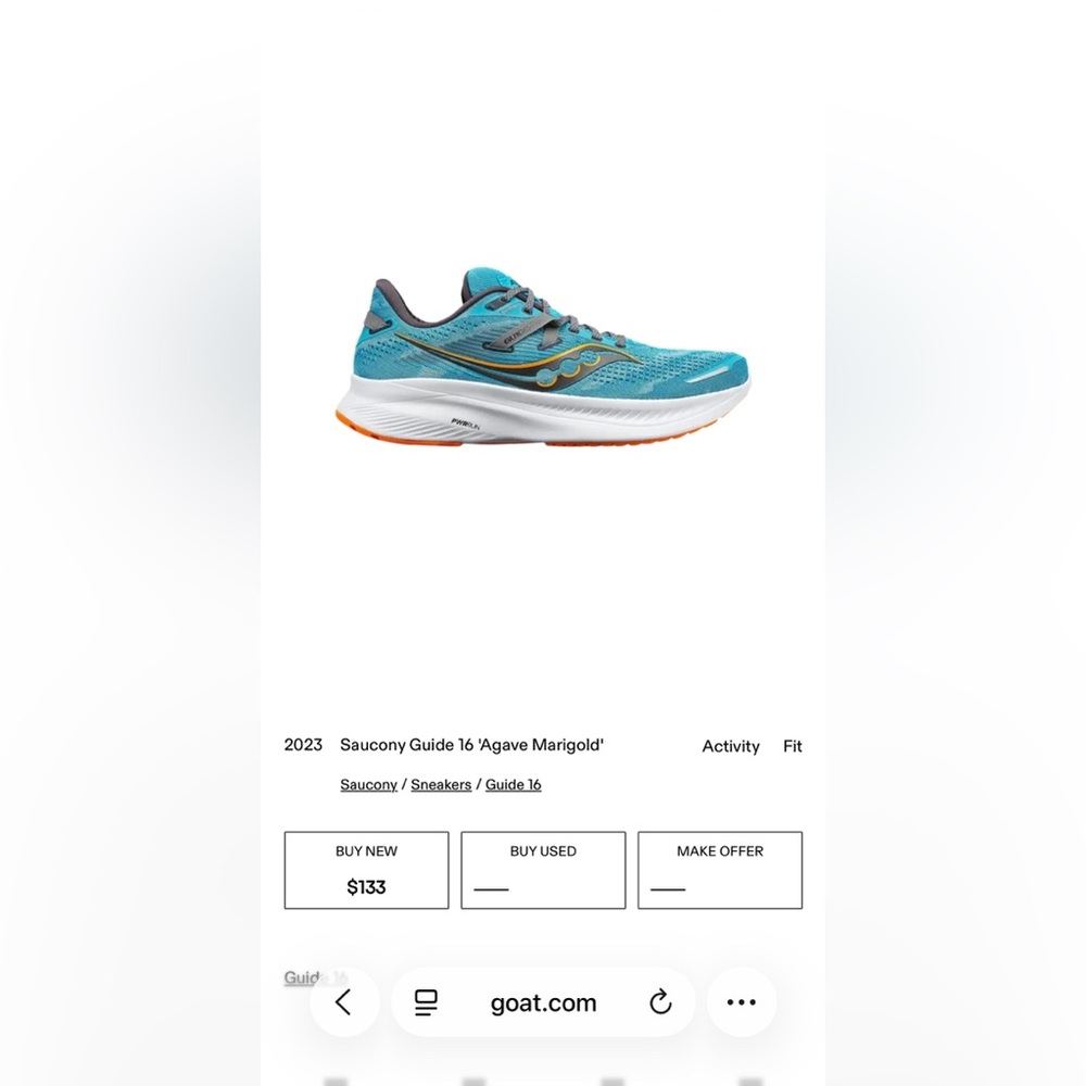 Saucony Men’s size 10 Athletic Shoes - Picture 11 of 11